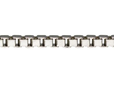 Cadena De Malla Veneciana 2,30mm, Plata 925