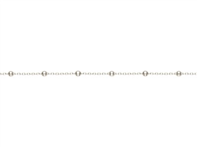 Chaine Forcat Boule 11 1,35mm, 6,10gm Argent 925