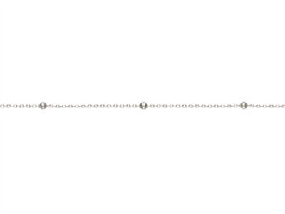 Chaine Forcat Boule 1/3 1,35mm 4,50g/m Argent 925 - Imagen Estandar - 1