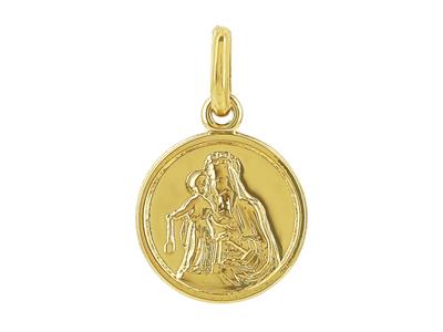 Charm San Cristobal 10 Mm, Oro Amarillo 18k - Imagen Estandar - 1