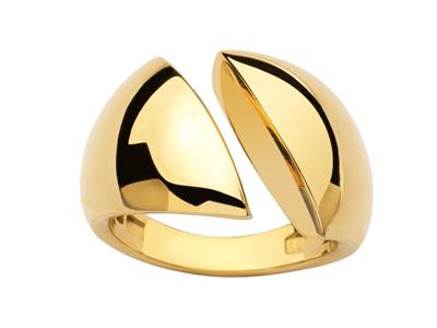 Anillo Calado Ancho, 3,60 > 15,80 Mm, Oro Amarillo De 18 Quilates, Dedo 56 - Imagen Estandar - 1
