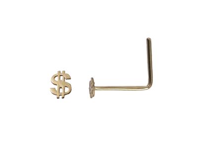 Piercing Nariz, Sistema l, Motivodlar, Oro Amarillo 18k