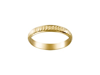 Alianza De Boda, 3,10 Mm, Oro Amarillo 18 Kt, Dedo 52 - Imagen Estandar - 1
