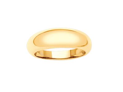 Anillo 6 Mm, Oro Amarillo 18k, Dedo 52 - Imagen Estandar - 1