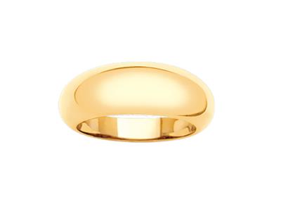 Anillo 8 Mm, Oro Amarillo 18k, Dedo 47