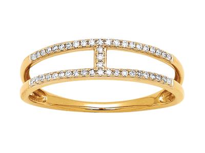 Anillo--i,-Diamantes-De-0,12-Ct,--Or...