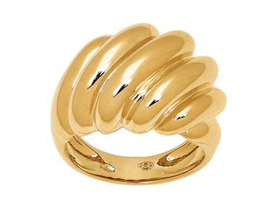 Anillo Gaudron, Oro Amarillo 18k, Dedo 52