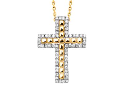 Colgante-Cruz-Diamante-0,22ct,-HiloPe...