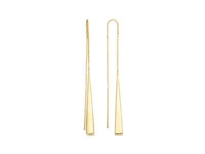 Pendientes,-Triangulo-En-Cadena-80-Mm...