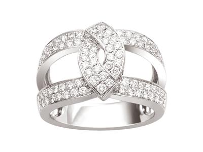 Anillo-De-Eslabones,-Diamantes-0,88Ct...