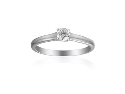 Anillo Solitario 0.50ct Diamante Oro Blanco 18 Kt Dedo 52 cookson clal.es