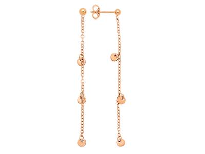 Pendientes-Cadena-Forzada-Colgante-Re...