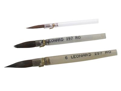 Pincel Para Borax N.° 2, 2,00 mm, Leonard - Imagen Estandar - 2