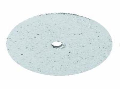 Muela Abrasiva Redonda De Silicona,blanca, Grano Grueso, 17 X 2,5 Mm, N° 1004, Eve - Imagen Estandar - 2