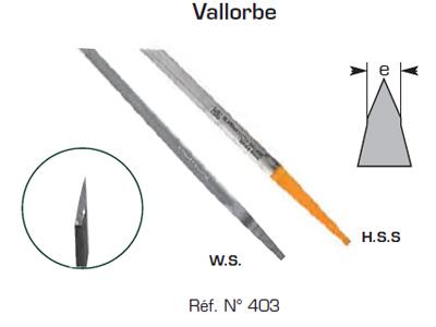 Buril Suizo, Calidad Ws, Ref. 403, N° 0 - 1,58 Mm, 80 Mm, Vallorbe - Imagen Estandar - 2
