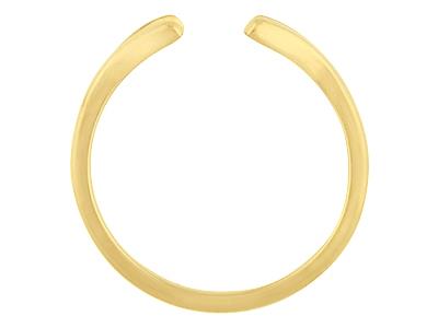 Anillo Cuerpo Horquilla, Oro Amarillo 18k. Ref. 01819