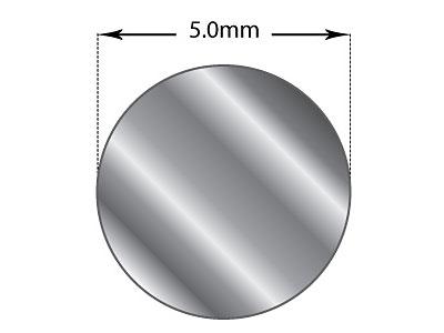 Hilo Redondo De Plata 950 Recocida,5,00 MM - Imagen Estandar - 2