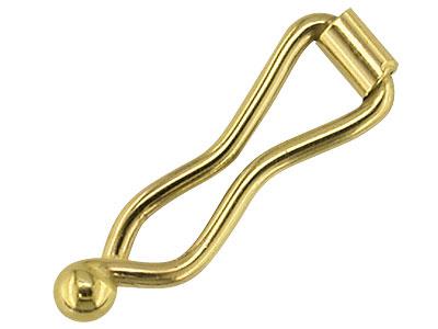 Cierre De Seguridad Amarillo De 18kt, 100 Oro Reciclado