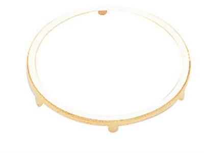 Engaste Liso Para Moneda De 20 Frs,oro Amarillo De 18 Quilates. Ref. 02511