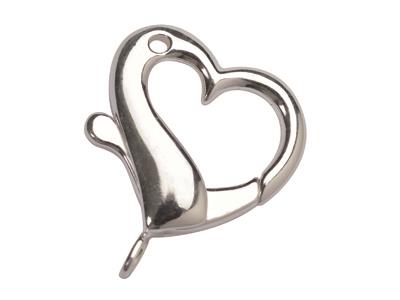 Cierre Corazn 22 X 26mm, Plata 925 Ref. 28018