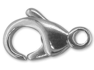Cierre Menotte Barroco Fundido En Molde De 13mm, Plata 925 Ref. 27033