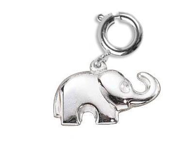 Colgante Elefante 6 Mm, Plata 925