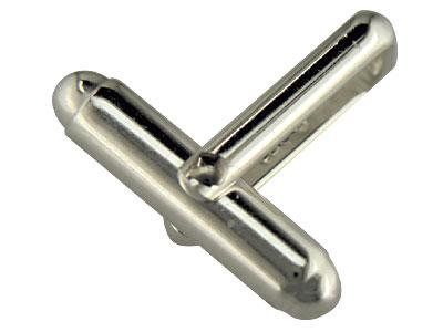 Gemelos Montados, Plata 925, La Pieza