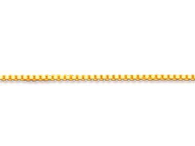 Cadena De Malla Veneciana 0,80 mm, 45 cm, Oro Amarillo De 18 K - Imagen Estandar - 2