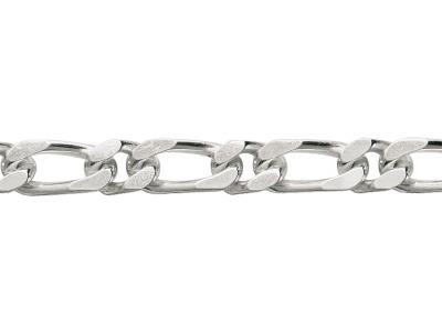 Pulsera 11, 6 Mm, 21 Cm, Plata 925 Rh