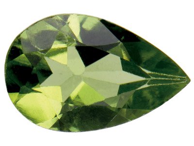 Peridoto, Forma De Pera 6 X 4 MM