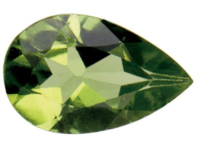 Peridoto, Forma De Pera 7 X 5 MM