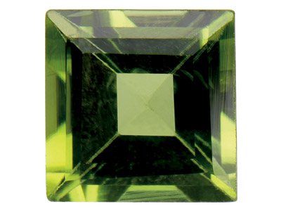 Peridoto Cuadrado 3 X 3 MM