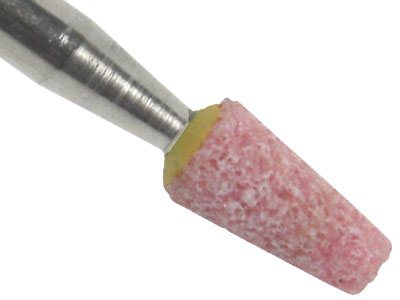 Abrasivo De Aglomerante Cerámico, Grano Medio, Dimensiones 3,3 X 6 mm,n.º 651, Busch - Imagen Estandar - 2