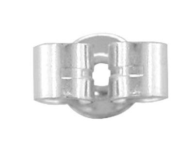 Cierre De Pendiente De Plata 925, Bolsa De 25 Pares. - Imagen Estandar - 2