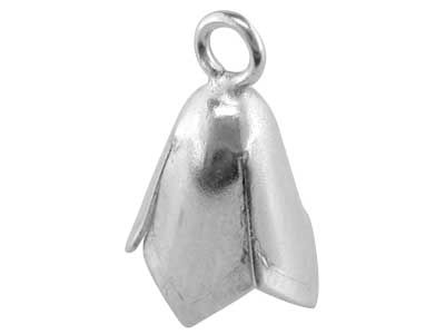 Punta De Campana Festoneada, Modelogrande, Plata 925, Bolsa De 6 100 Plata Reciclada