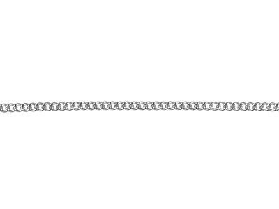 Cadena De Eslabones 1,2 mm, 45 cm, Plata* - Imagen Estandar - 2
