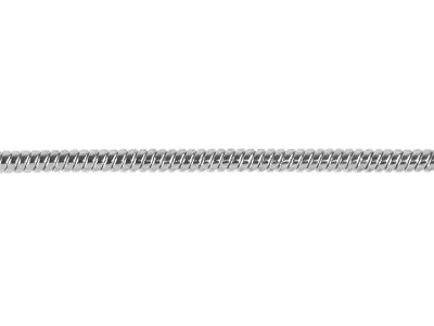 Cadena Serpiente 1,9 mm, 45 cm, Plata* - Imagen Estandar - 2