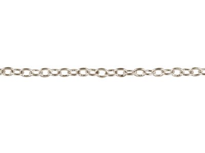 Cadena De Eslabones For\at 1,6 mm, 40 cm, Plateado* - Imagen Estandar - 2