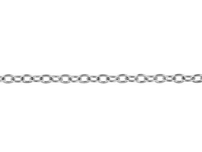 Cadena De Eslabones 2 mm, 45 cm, Plata* - Imagen Estandar - 2