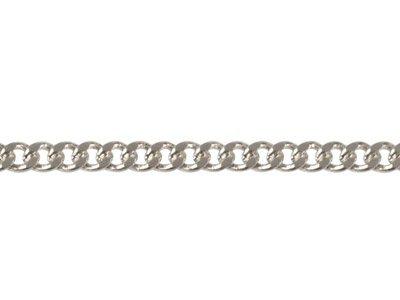 Cadena De Eslabones Gourmette 1,6 Mm, 40 Cm, Acero Inoxidable - Imagen Estandar - 2