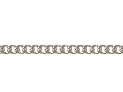 Cadena De Eslabones Gourmette 1,6 Mm, 45 Cm, Acero Inoxidable - Imagen Estandar - 2