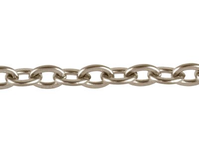 Cadena De Eslabones For\at 3,5 mm, 68 cm, Acero Inoxidable - Imagen Estandar - 2
