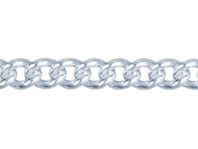 Pulsera Gourmette De 4,2 mm, 19 cm,plata 925 - Imagen Estandar - 2