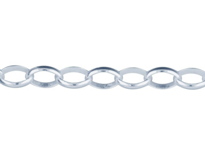 Pulsera De Malla Jaseron 5,10 mm, 19 cm, Plata 925 - Imagen Estandar - 2