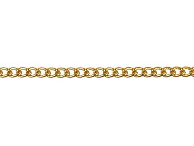 Cadena De Eslabones De 2,8mm, Longitud De 1 Metro, Dorado