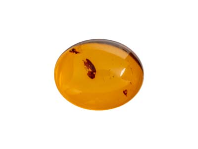 Cabujn Oval De Ámbar Natural 10 Mmx 8 MM