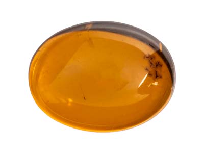 Cabujn Oval De Ámbar Natural 16 Mmx 12 MM