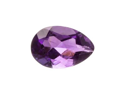 Amatista Pera, 6 X 4mm