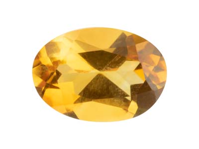 Citrino Ovalado, 7 X 5mm