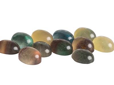 Fluorita, Cabujón Ovalado 10 X 8 mm - Imagen Estandar - 3
